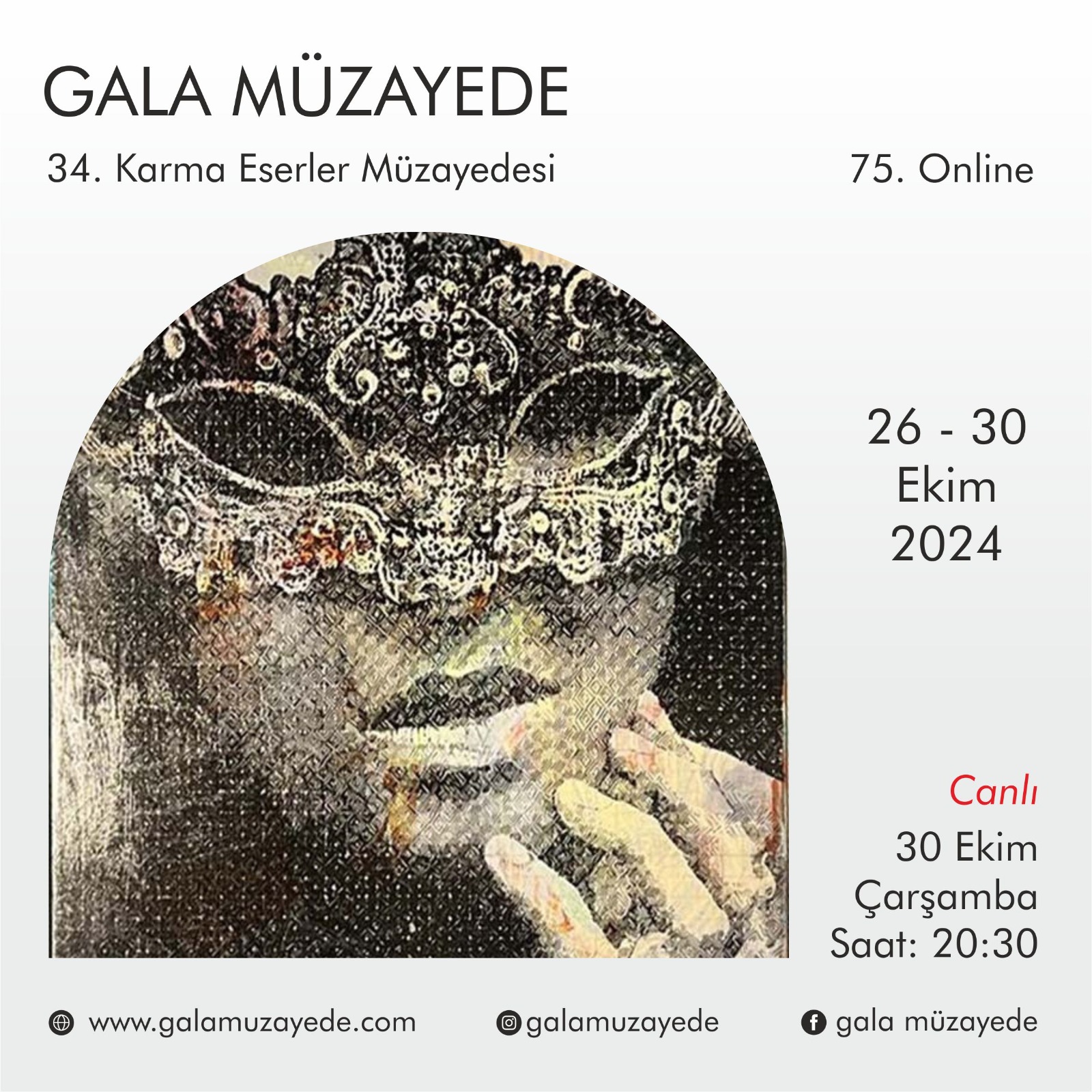 75. ONLINE 34. KARMA ESERLER MÜZAYEDESİ - Gala Müzayede