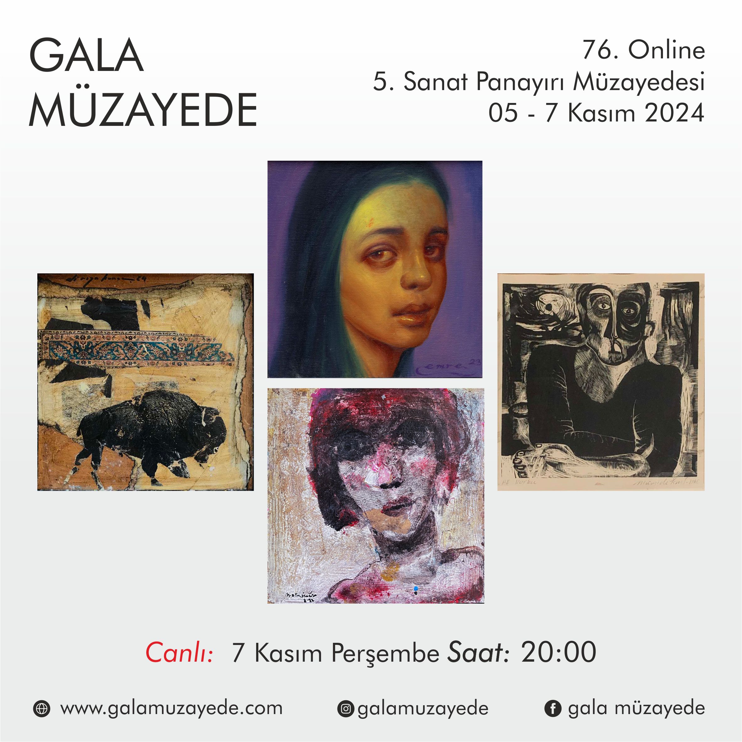 76.ONLINE 5. SANAT PANAYIRI - Gala Müzayede