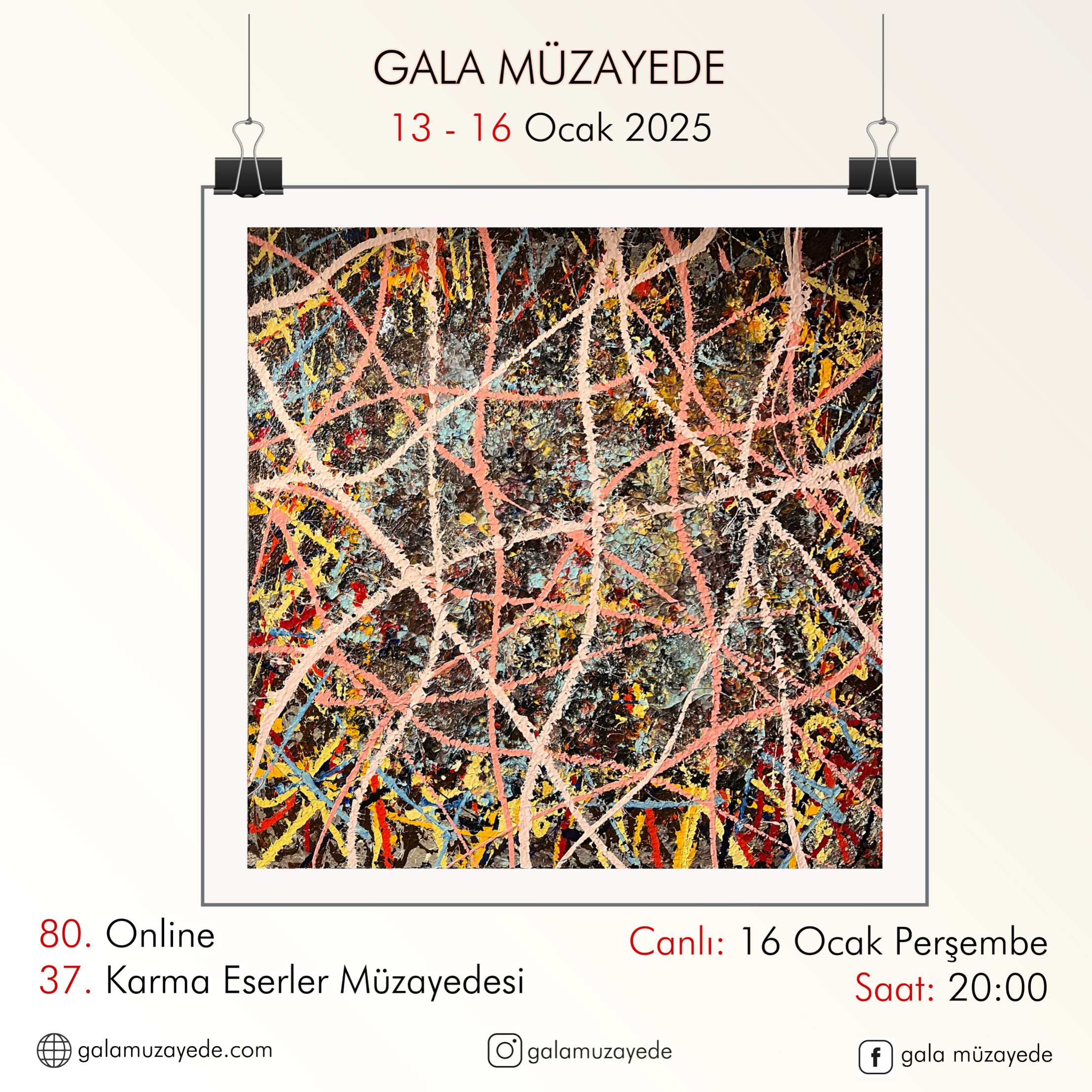 80. Online 37. Resim Müzayedesi - Gala Müzayede