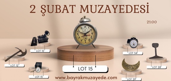 2 ŞUBAT MÜZAYEDESİ - Bayrak Müzayede